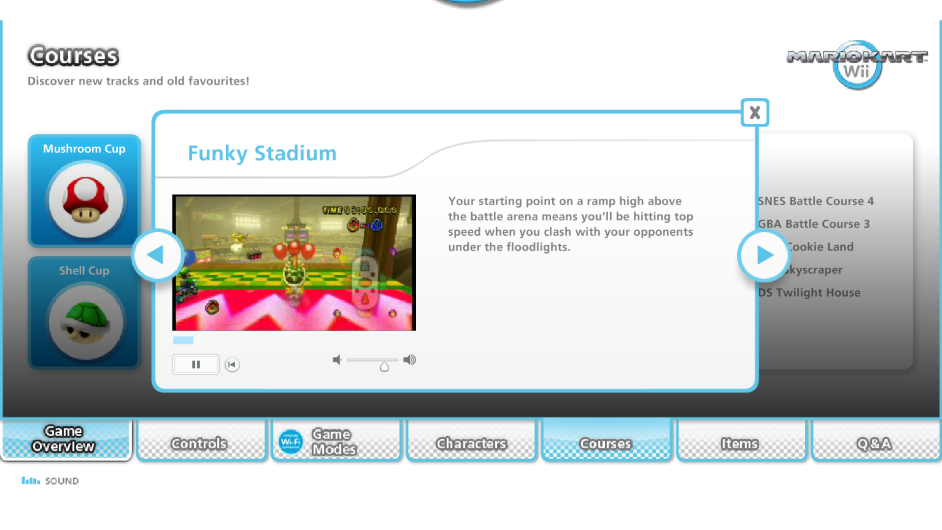 Mario Kart Wii Microsite