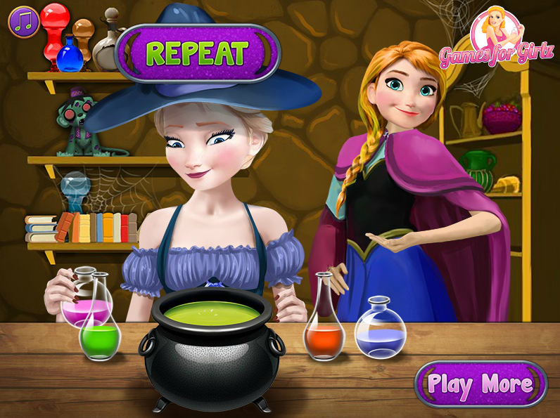 Elsa & Anna Superpower Potions
