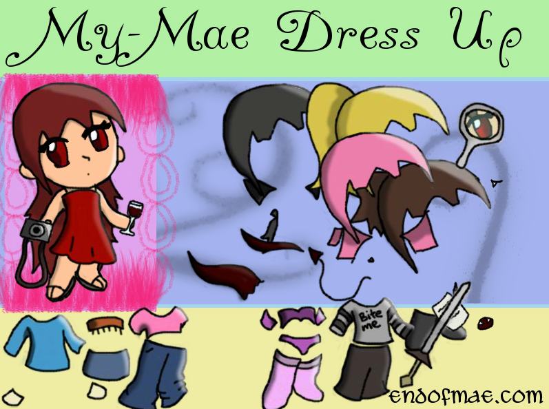 My-Mae Dress Up Game