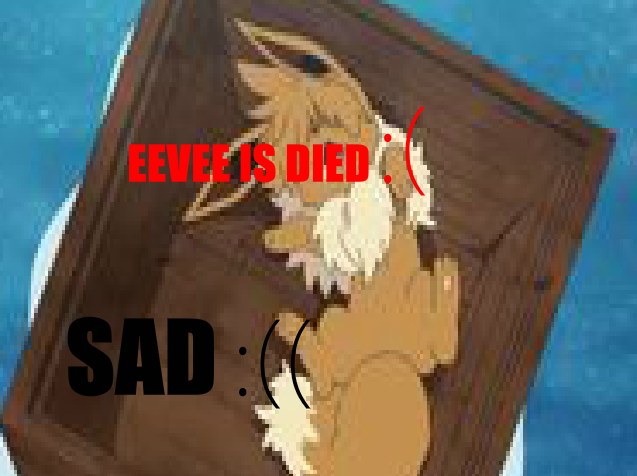 (loud + epilepsy warning!!!!!) eevee die.swf