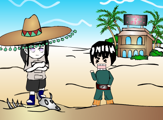 Go, Neji and Lee