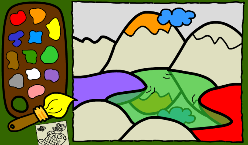 Moving Images Coloring