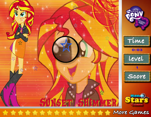 Sunset Equestria Hidden Stars