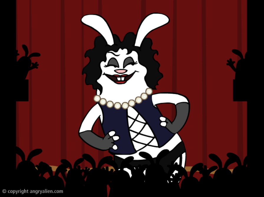 The Rocky Horror Picture Show in 30 Seconds (and Re-Enacted by Bunnies)