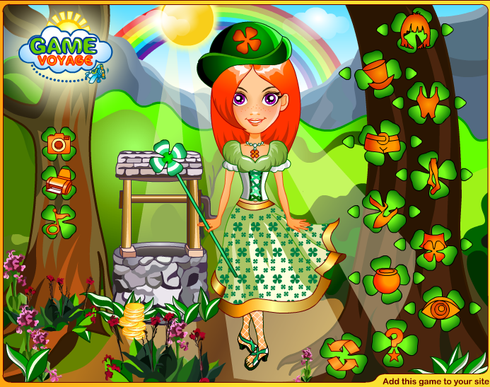 Alice the Leprechaun Girl Dress Up