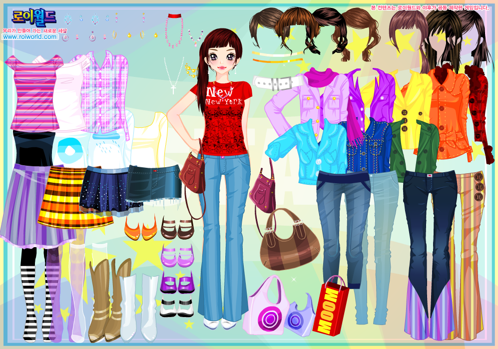 Roiworld Colorful Clothing