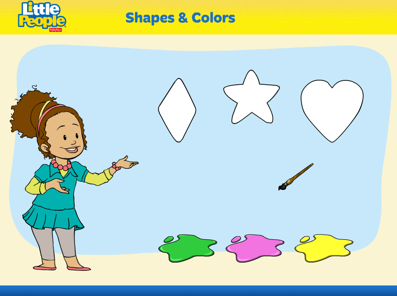 Little People: Shapes & Colors