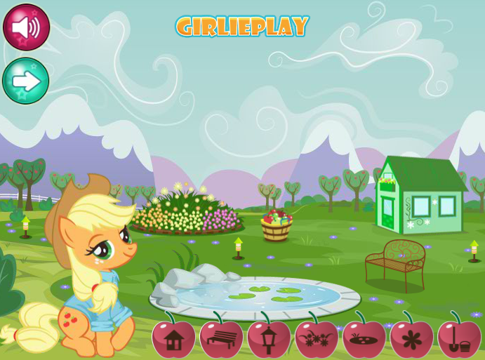 Applejack's Garden Decoration