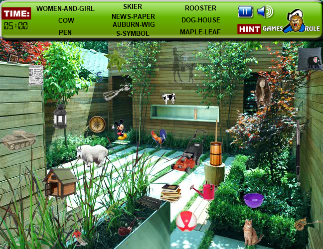 Hidden Objects: Backyard