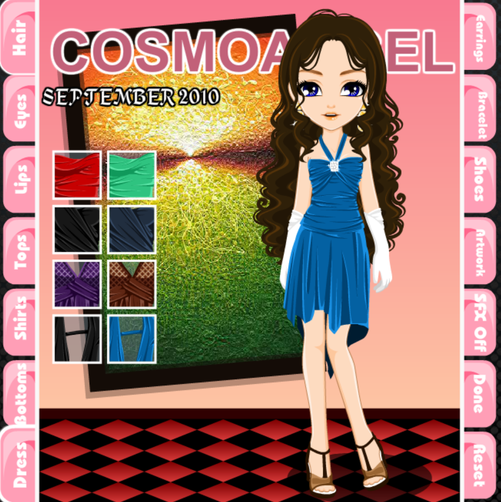 Cover Model Dress Up: September