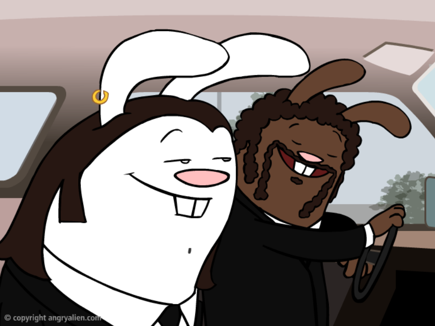 Pulp Fiction in 30 Seconds (and Re-Enacted by Bunnies)