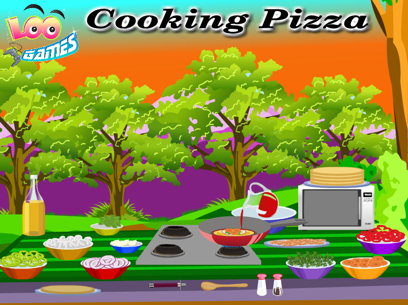 Cooking Pizza