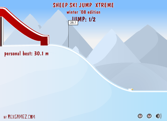 Sheep Ski Jump Xtreme Winter '08 Edition