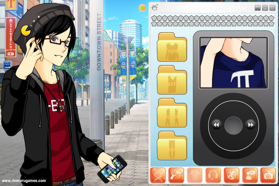 Geek Boy Avatar Creator