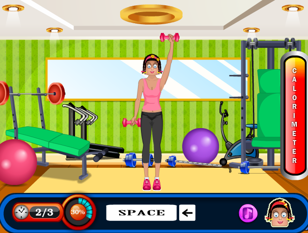 Zoe At Gym 2