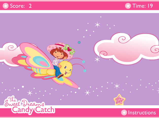 Strawberry Shortcake: The Sweet Dreams Candy Catch!