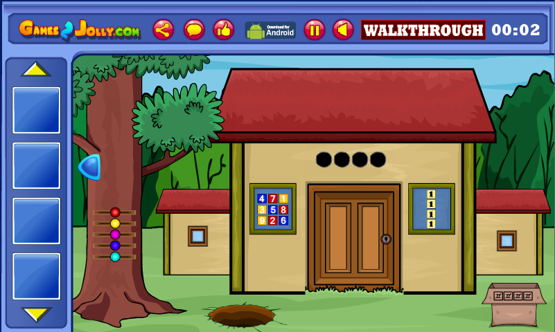 Mushroom Forest House Escape