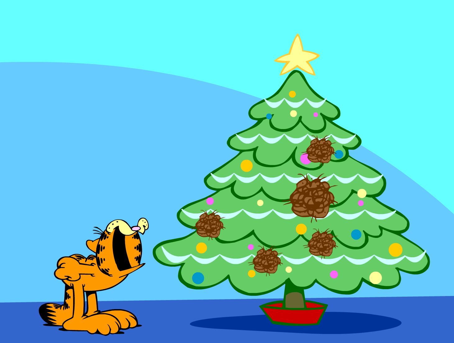 Garfield's Twelve Days of Christmas - day 11