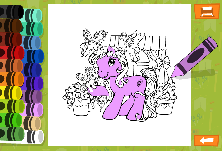 My Little Pony - Classic Game: Crystal Princess Coloring Book