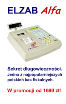 Elzab - Kasy fiskalne i waga metkująca Banner Ad