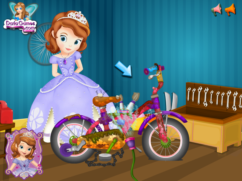 Sofia the First: Bicycle Repair