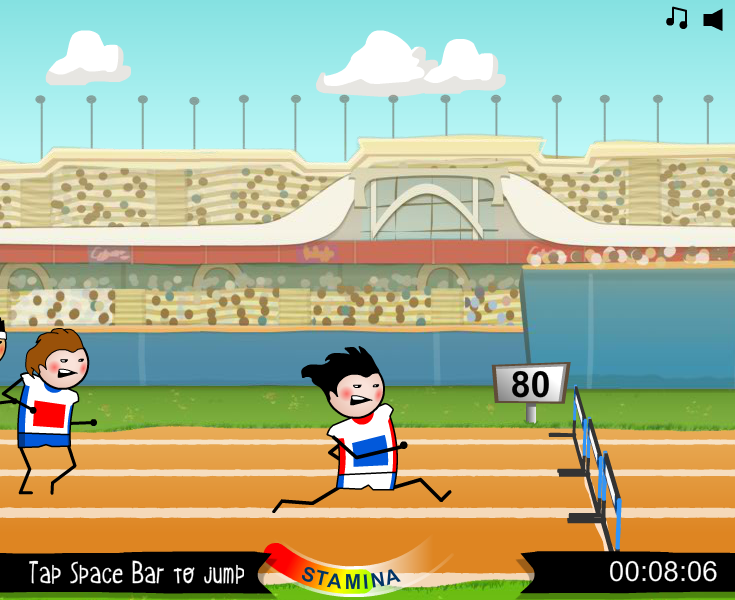 Stickathlon: 400m Hurdles