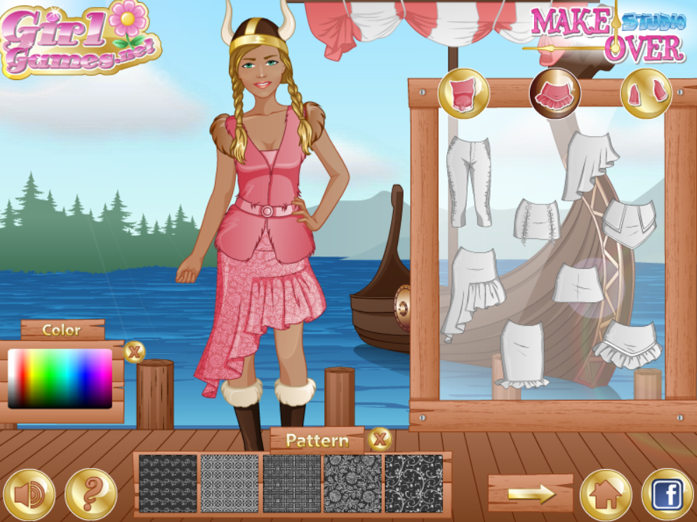 Makeover Studio: Viking Girl