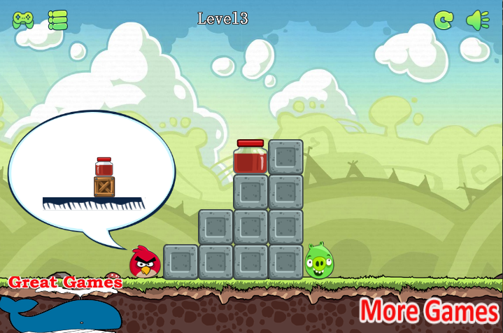 Angrybird vs Greenpig