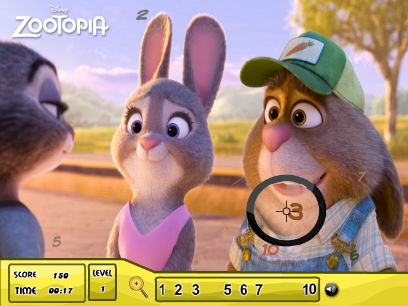 Zootopia Hidden Number 2