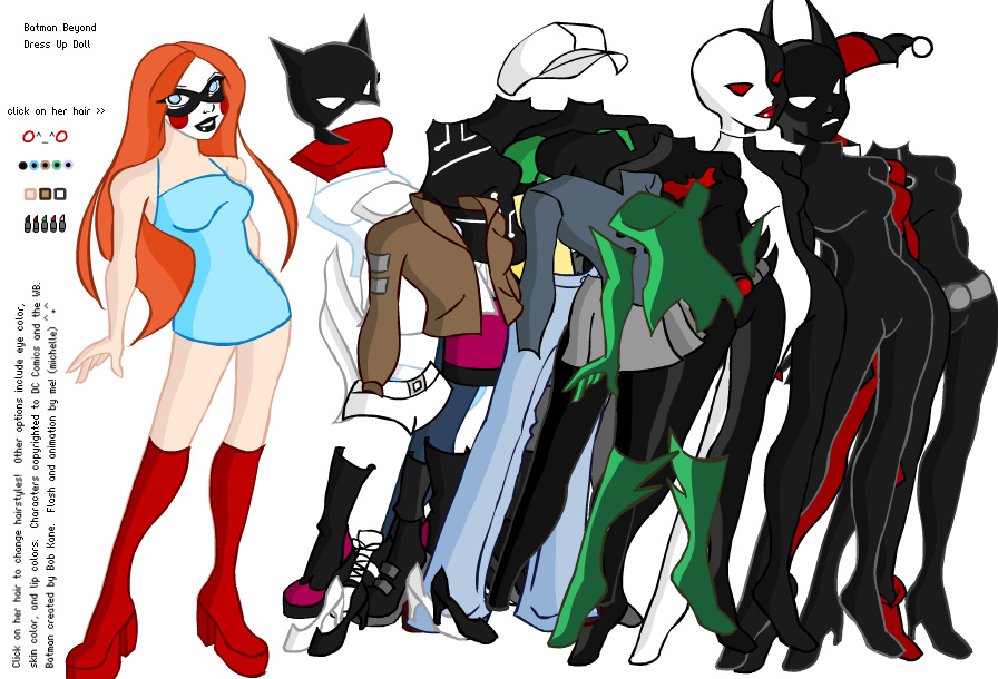 Batman Beyond Dress Up Doll