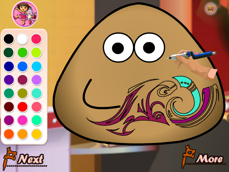 Pou Tattoo