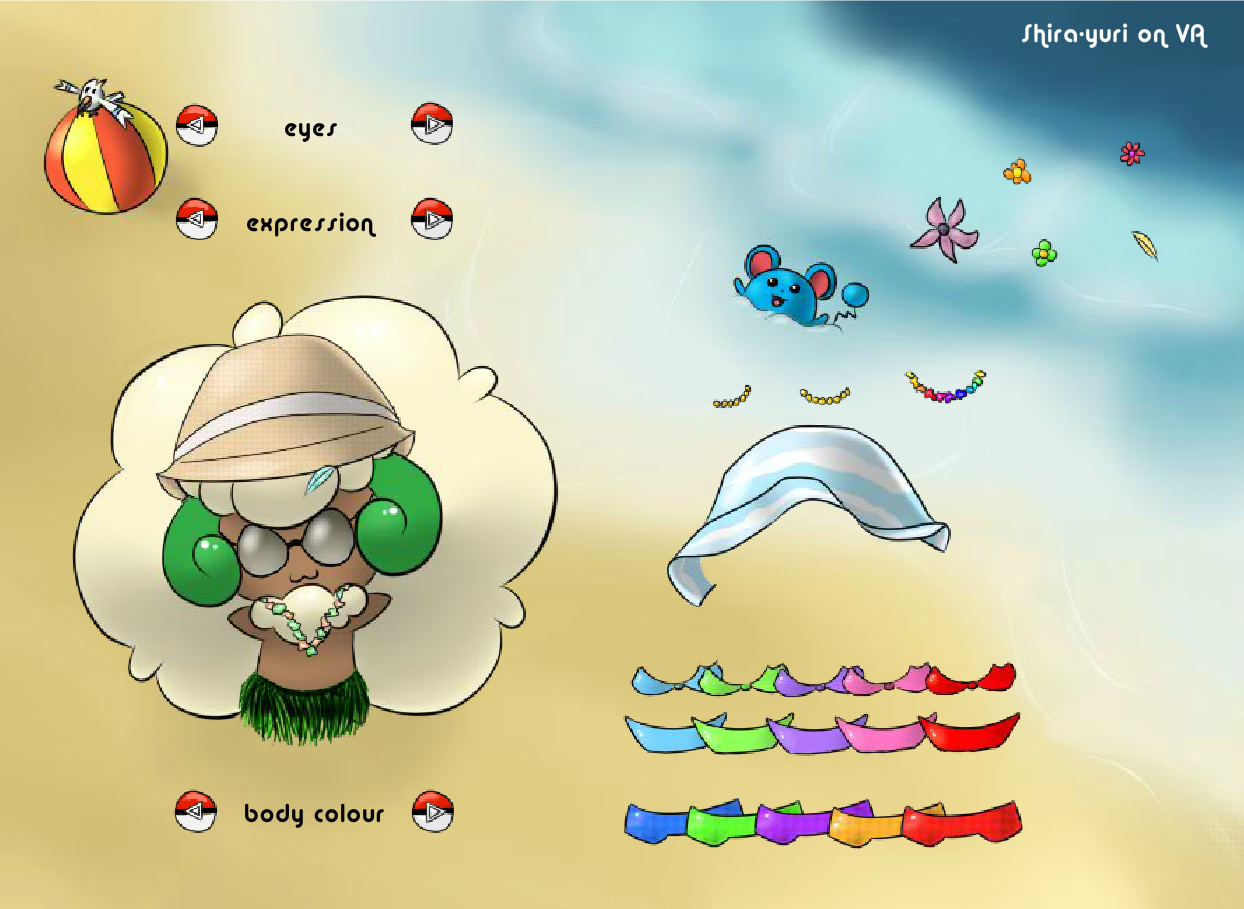 Whimsicott Summer Dress Up