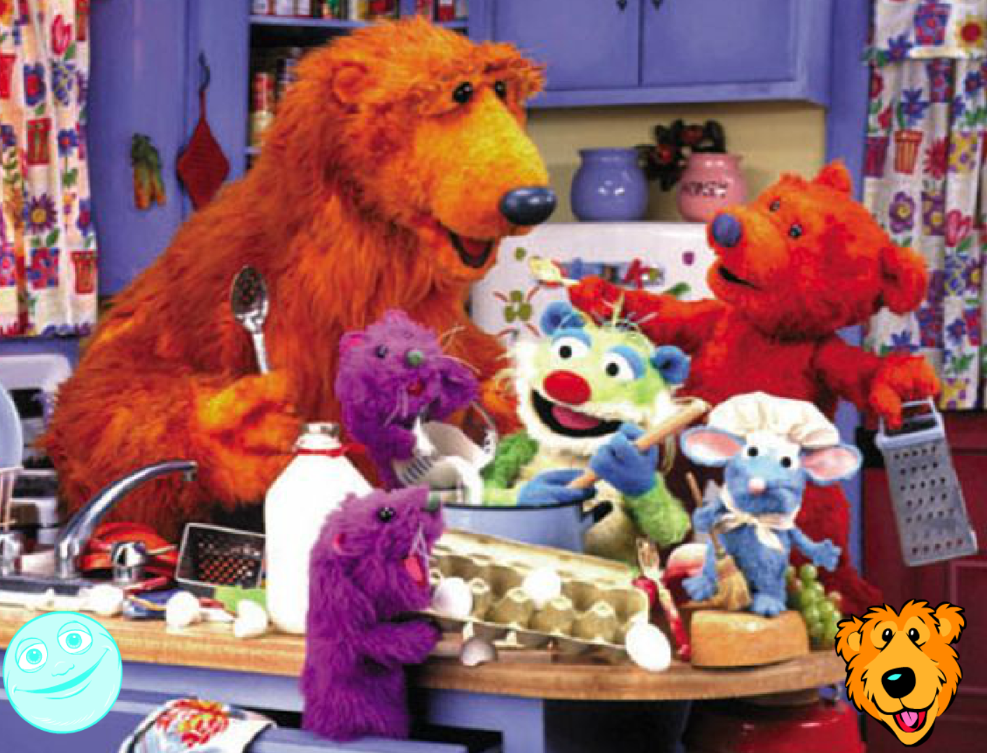 Bear in the Big Blue House Screensaver
