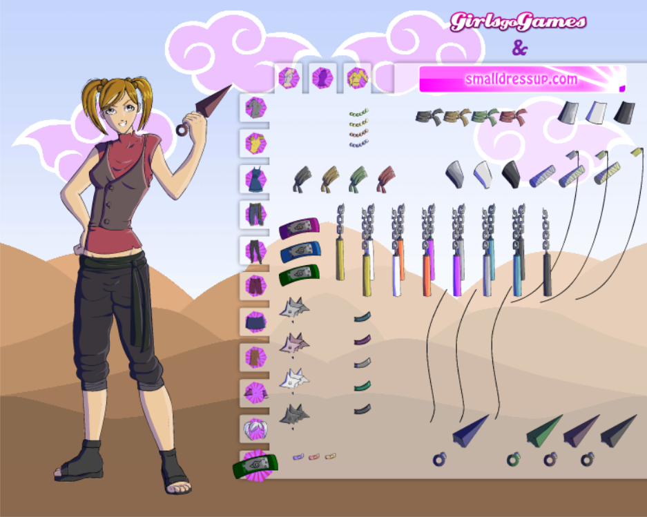 Warrior Girl Dress Up