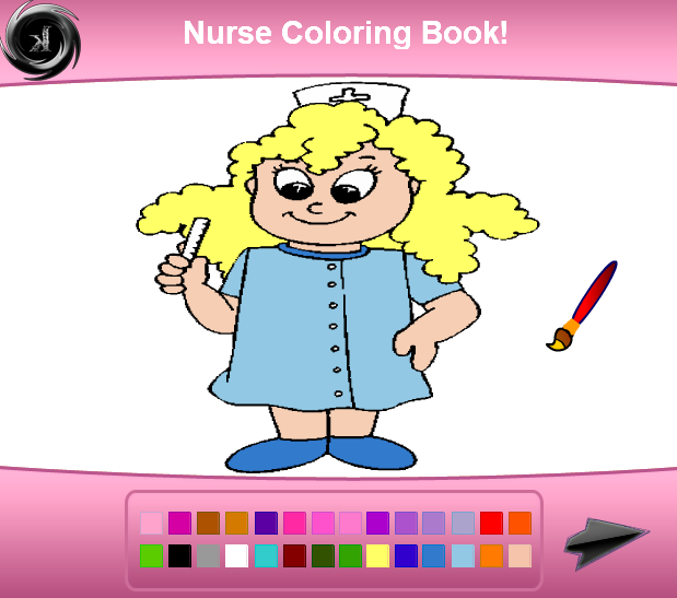 Nurse Coloring Book!