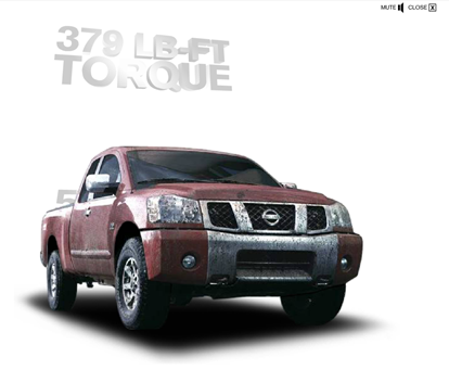 The Full Size Nissan Titan 2004 Banner Ad