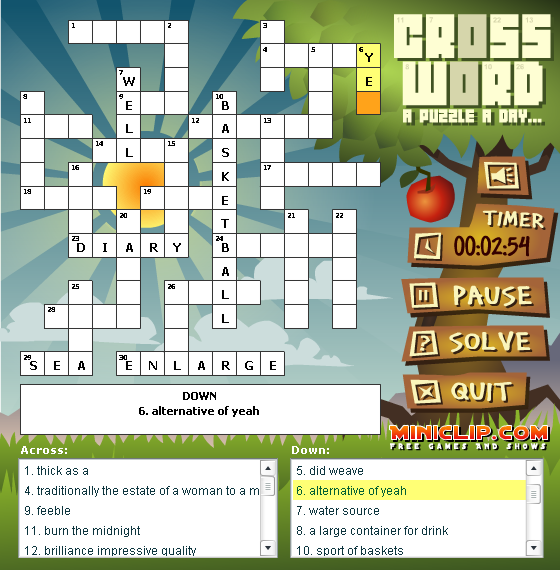 Crossword Daily