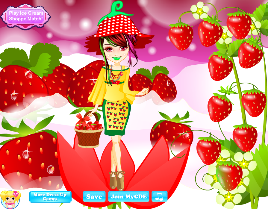 Strawberry Dress Up