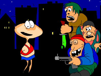 Масяня. Эпизод 24 - Городские ужасы