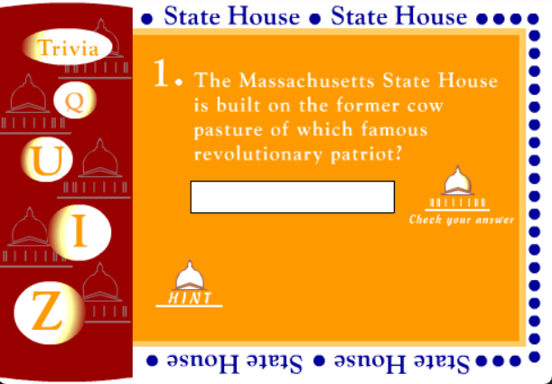 State House Trivia Quiz