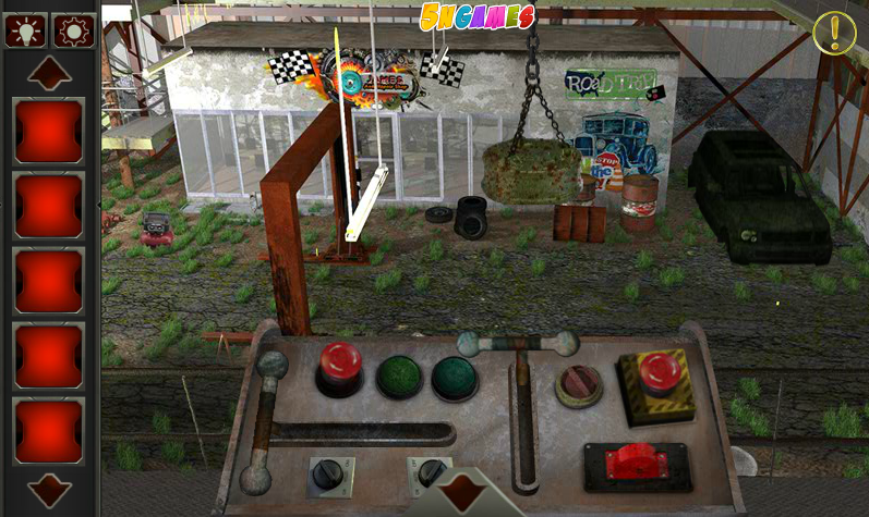 Escape Room Game: Auto Workshop Escape