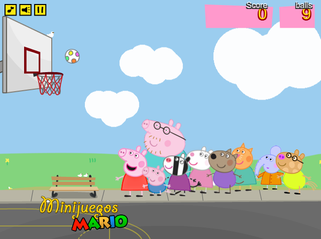 Peppa Pig Basketball