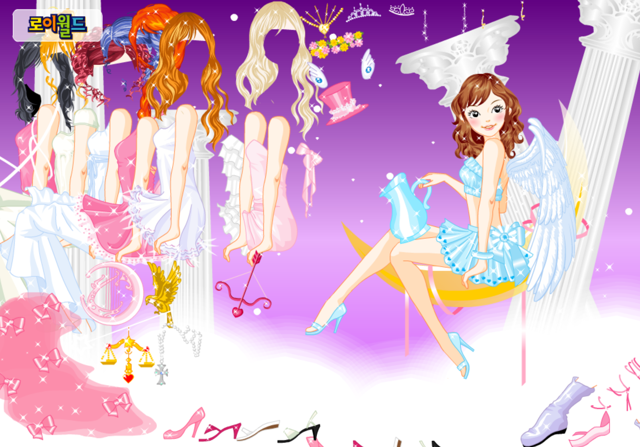 Roiworld Zodiac Angel Dressup