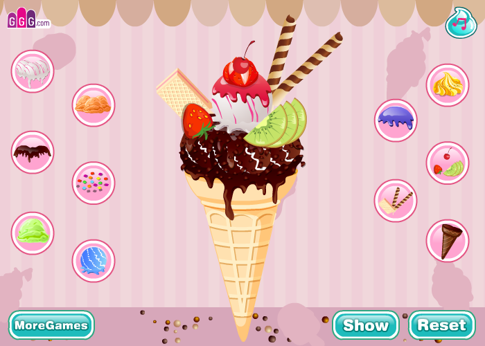 Ice Creams Decoration