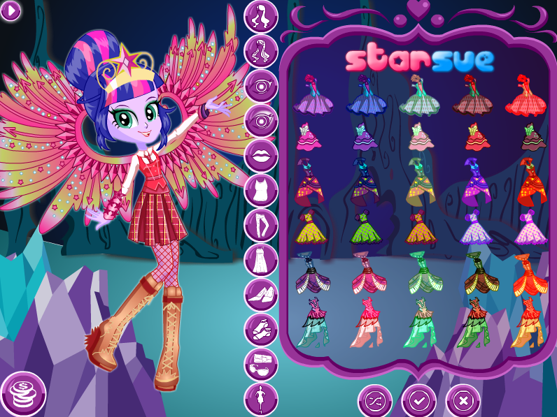 My Little Pony Equestria Girls: Legend Of Everfree - Twilight Sparkle Dress Up