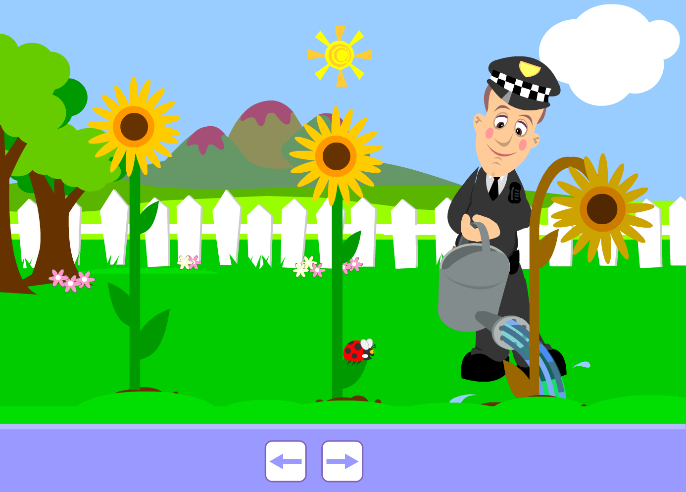 Balamory: PC Plum's Garden Game