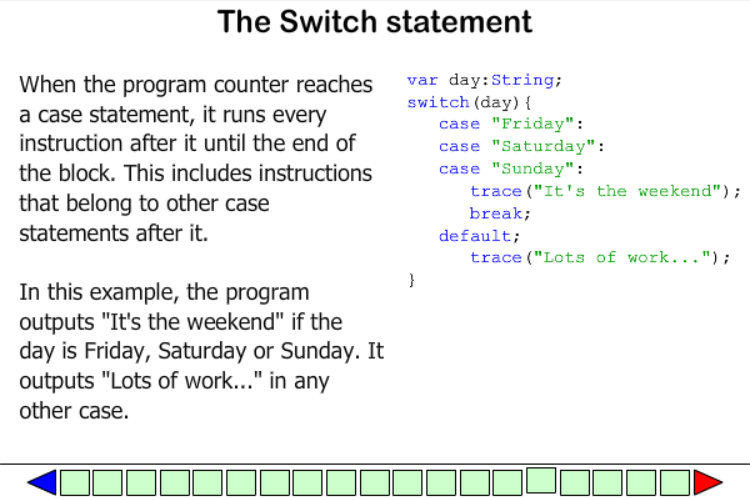 AS Tutorial - Ch.4 Conditions