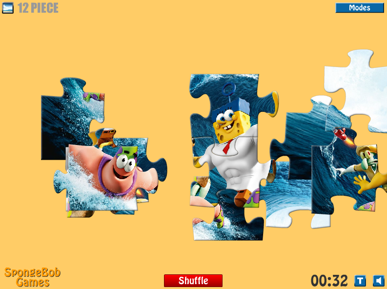 Sponge Out of Water Jigsaw