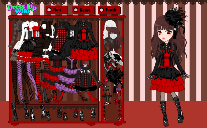 Gothic Lolita Dress Up Game