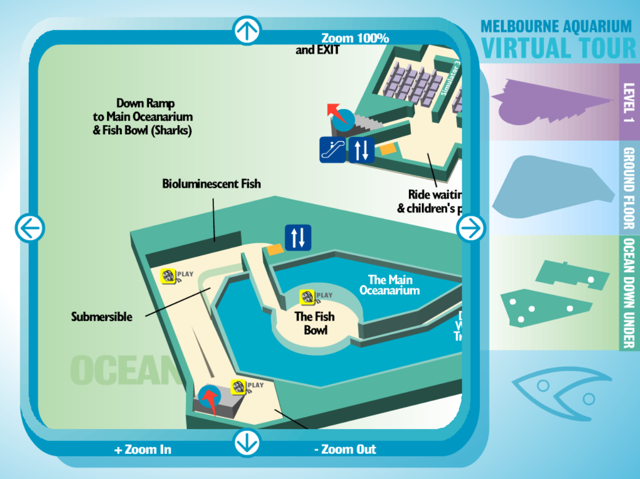 Melbourne Aquarium Virtual Tour